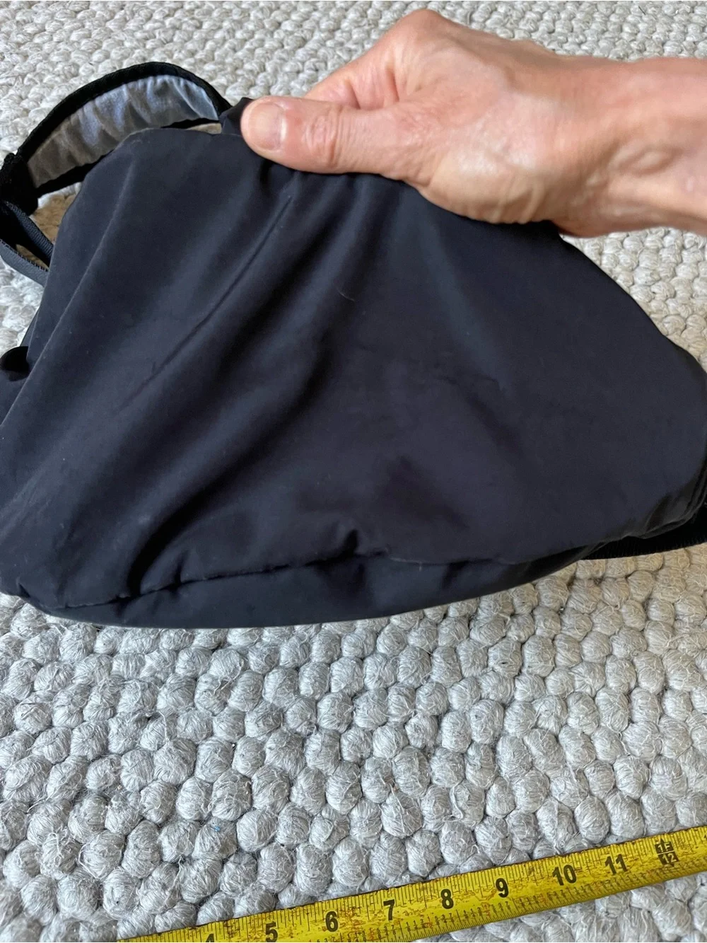 L.L. Bean Black Sling Backpack